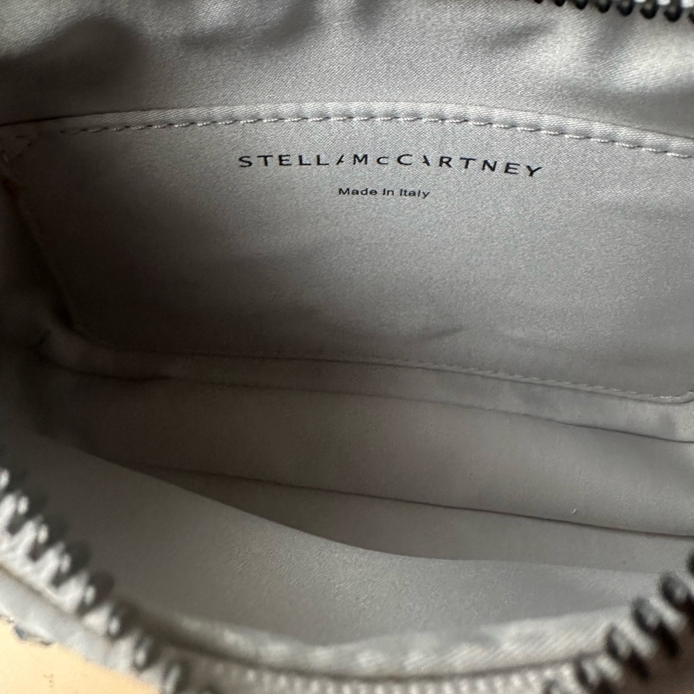 STELLA MCCARTNEY Falabella Crystal Hotfix Zippered Mesh Shoulder RETAIL 1,395 - Picture 7 of 12